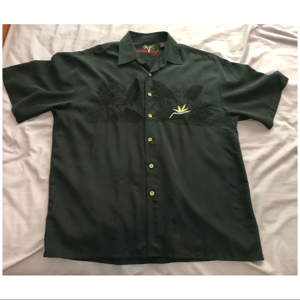 💕HP💕 Bamboo Clay men’s casual button down shirt